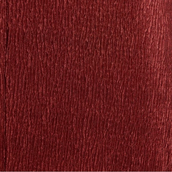 NWT Nordstrom All in Favor Dress Sz Large - Cranberry Crinkle Red Party Midi - Picture 7 of 11